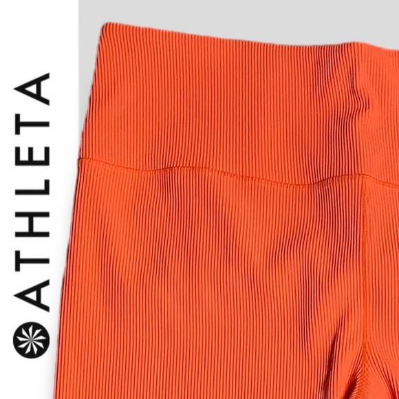 ATHLETA NWT ATHLETA X ALICIA KEYS ELATION TIGHT JEWEL ORANGE 2X - Picture 7 of 12